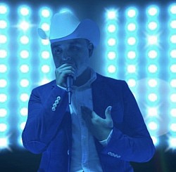 Luz azul